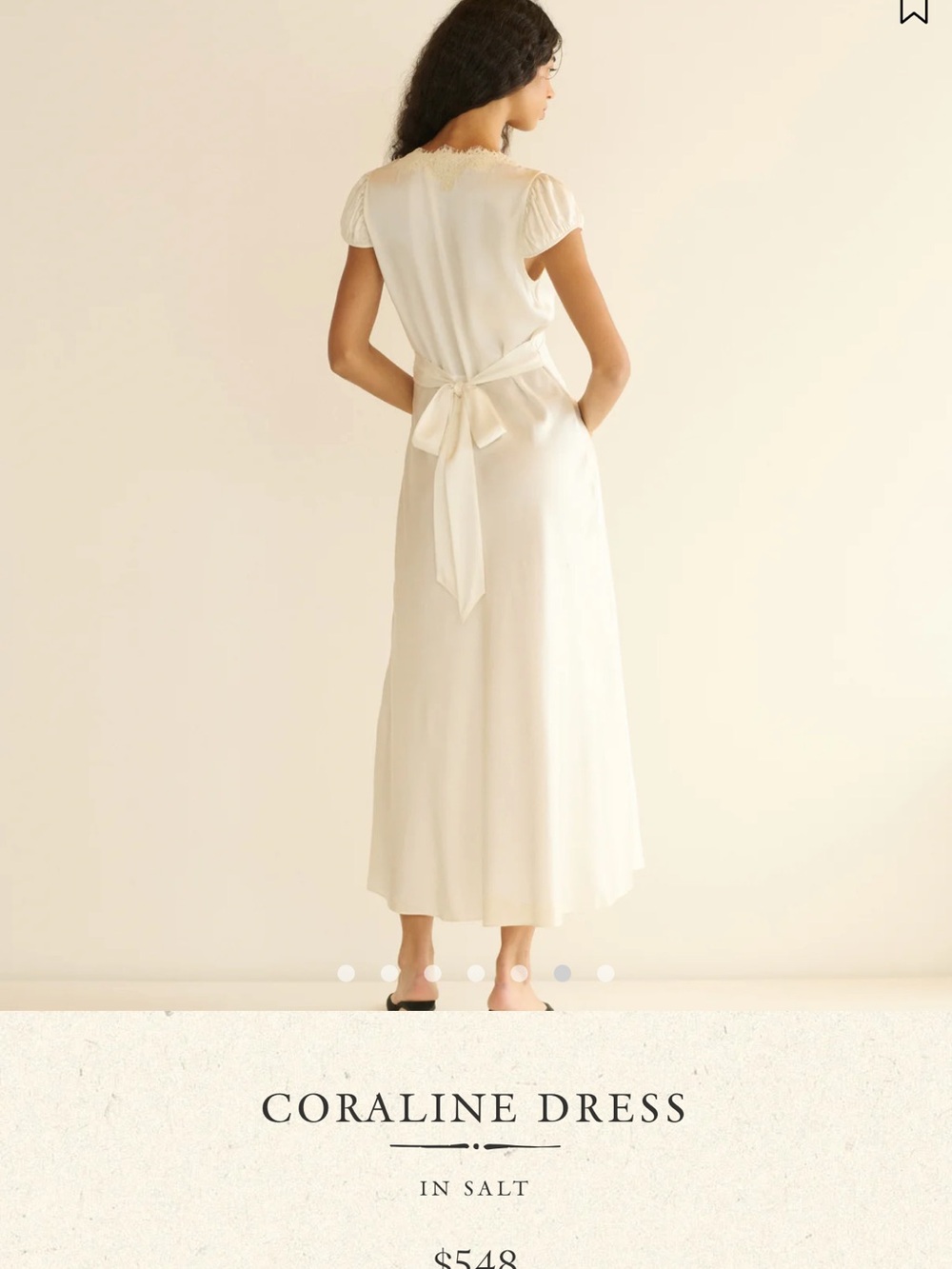 Doen Coraline Maxi Dress in Salt - Picture 4 of 7